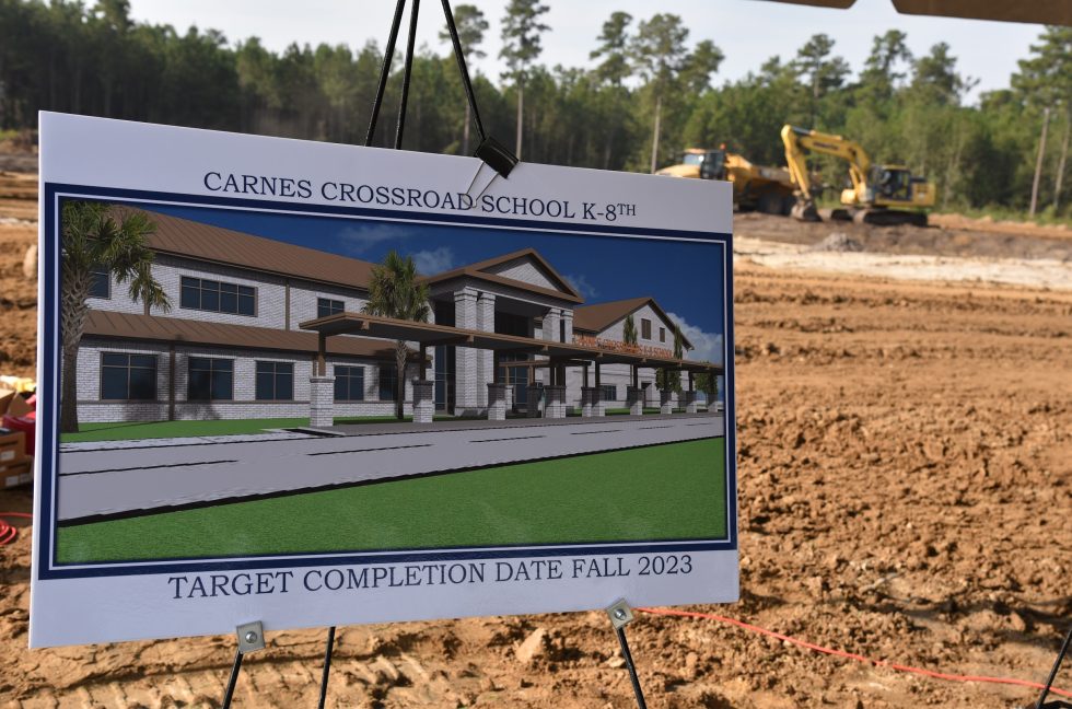 Construction of K-8th Grade Public School at Carnes Crossroads Begins