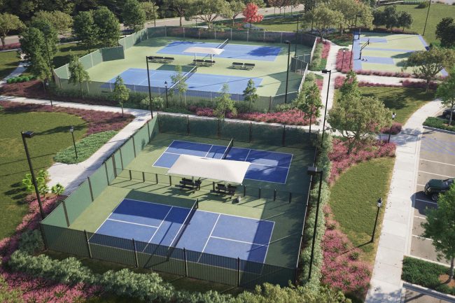 Sport Courts Rendering
