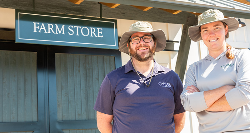 Famers at the Carnes Crossroads Agrihood Farm Store