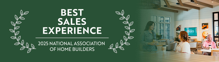 Best Sales Experience — Sales/Leasing/Welcome Center
2025 National Association of Home Builders (The Nationals)