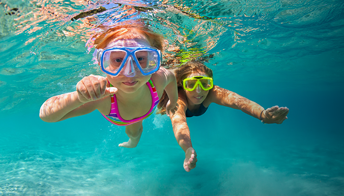 Swimming around Carnes Crossroads